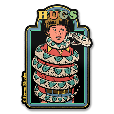 Läs mer om Steven Rhodes - Hugs Sticker, Accessories