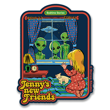 Läs mer om Steven Rhodes - Jennys New Friends Sticker, Accessories