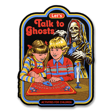 Läs mer om Steven Rhodes - Talk To Ghosts Sticker, Accessories