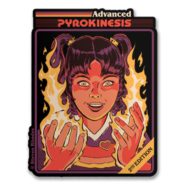 Läs mer om Steven Rhodes Advanced Pyrokinesis 2nd Edition Sticker, Accessories