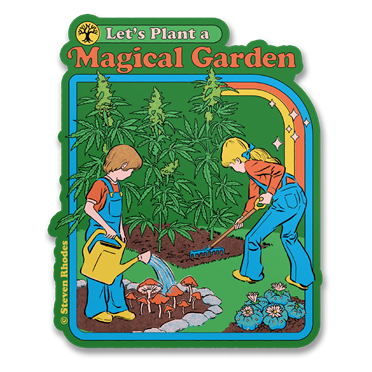 Läs mer om Steen Rhodes - Magical Garden Sticker, Accessories
