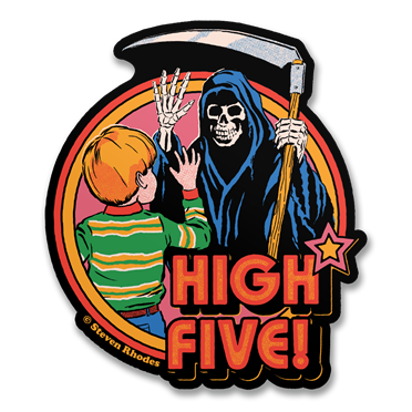 Läs mer om Steven Rhodes - High Five Sticker, Accessories