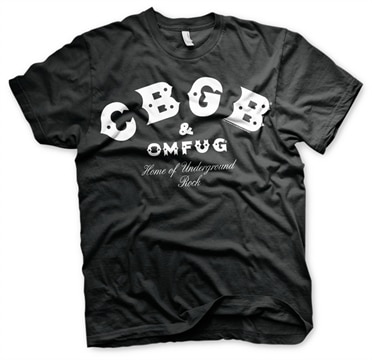 Läs mer om CBGB & OMFUG Logo T-Shirt, T-Shirt