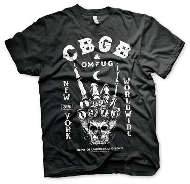 Läs mer om CBGB 315 New York T-Shirt, T-Shirt