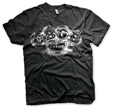 Läs mer om CBGB Knuckle Washed Logo T-Shirt, T-Shirt