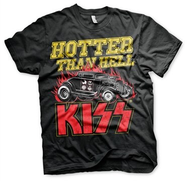 KISS - Hotter Than Hell T-Shirt, Basic Tee