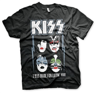 Läs mer om KISS - I Was Made For Lovin You T-Shirt, T-Shirt