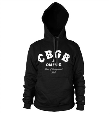 CBGB & OMFUG Logo Hoodie, Hooded Pullover