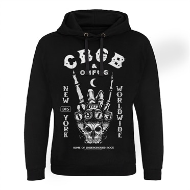 CBGB 315 New York Epic Hoodie, Epic Hooded Pullover