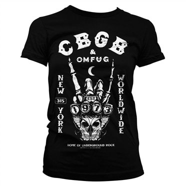 CBGB 315 New York Girly Tee, T-Shirt