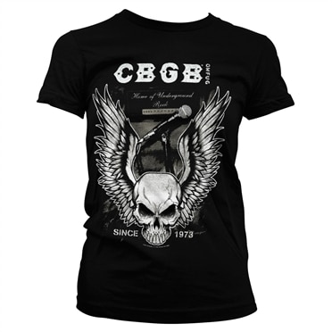 Läs mer om CBGB Amplifier Girly Tee, T-Shirt