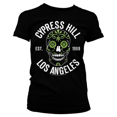 Cypress Hill - Sugar Skull Girly Tee, Girly Tee