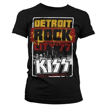 Läs mer om KISS - Detroit Rock City Girly Tee, T-Shirt