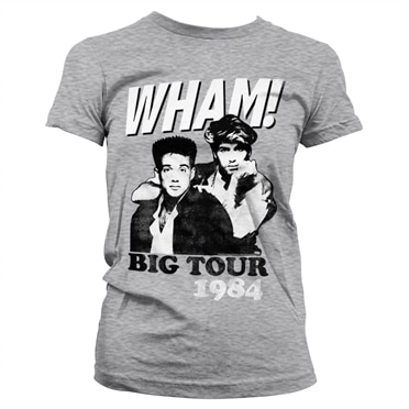WHAM - Big Tour 1984 Girly Tee, Girly Tee