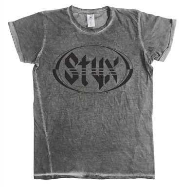 Styx Logo Urban T-Shirt, Washed Urban T-Shirt