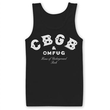 CBGB & OMFUG Logo Tank Top, Tank Top