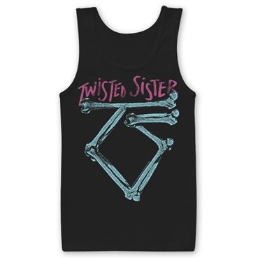 Twisted Sister Washed Logo Tank Top, Tank Top