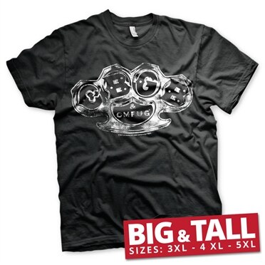 CBGB Knuckle Washed Logo Big & Tall T-Shirt, Big & Tall T-Shirt