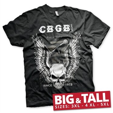 CBGB Amplifier Big & Tall T-Shirt, Big & Tall T-Shirt