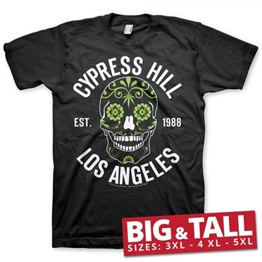 Läs mer om Cypress Hill - Sugar Skull Big & Tall T-Shirt, T-Shirt