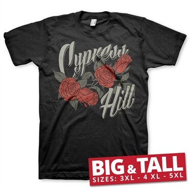 Cypress Hill Flower Big & Tall T-Shirt, Big & Tall T-Shirt