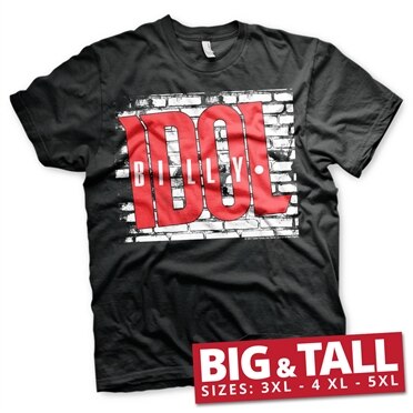 Billy Idol Logo Big & Tall T-Shirt, Big & Tall T-Shirt