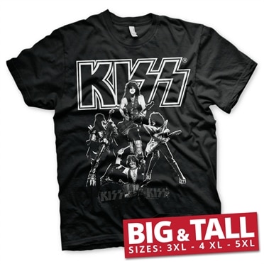 KISS - Hottest Show On Earth Big & Tall Tee, Big & Tall T-Shirt