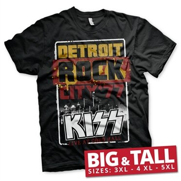 KISS - Detroit Rock City Big & Tall Tee, Big & Tall T-Shirt