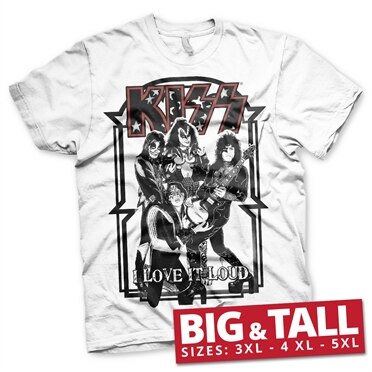 KISS - I Love It Loud Big & Tall Tee, Big & Tall T-Shirt