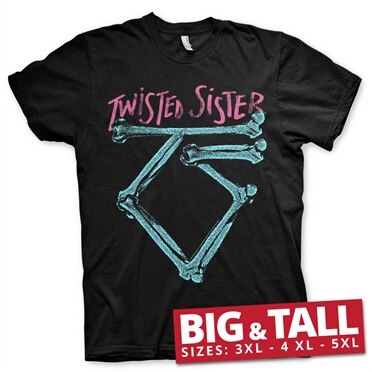 Twisted Sister Washed Logo Big & Tall T-Shirt, Big & Tall T-Shirt