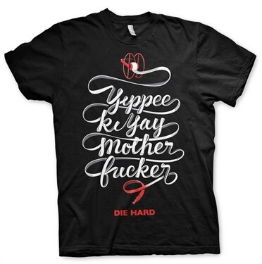 Die Hard - Yippee Ki Yay Motherfucker T-Shirt, Basic Tee