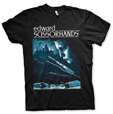 Edward Scissorhands Poster T-Shirt, Basic Tee