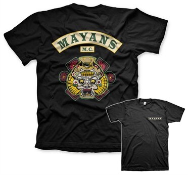 Mayans M.C. - Backpatch T-Shirt, Basic Tee