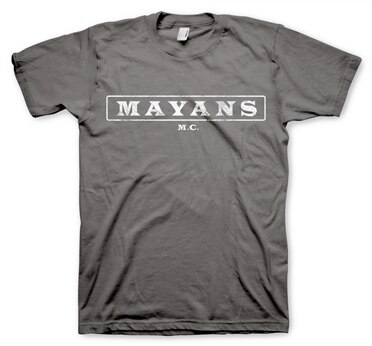 Mayans M.C. Washed Logo T-Shirt, Basic Tee