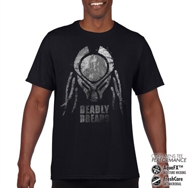 Predator Deadly Dreads Iconic Performance Mens Tee, CORE PERFORMANCE MENS TEE