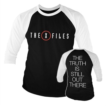 The X-Files Baseball 3/4 Sleeve Tee, Baseball 3/4 Sleeve Tee