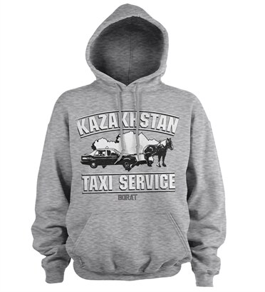 Kazakhstan Taxi Service Hoodie, Hooded Pullover