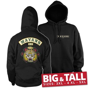 Mayans M.C. - Backpatch Big & Tall Hoodie, Big & Tall Hooded Pullover