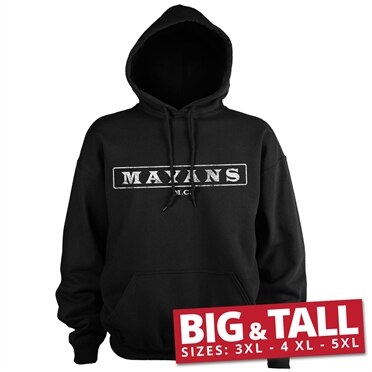 Mayans M.C. Washed Logo Big & Tall Hoodie, Big & Tall Hooded Pullover