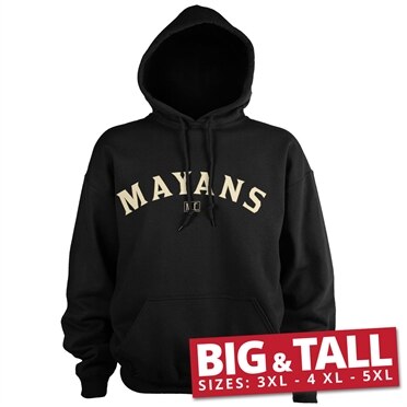 Mayans M.C. Curved Logo Big & Tall Hoodie, Big & Tall Hoodie