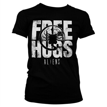 Aliens - Free Hugs Girly Tee, Girly Tee