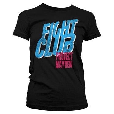 Fight Club - Project Mayhem Girly Tee, Girly Tee