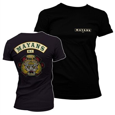 Mayans M.C. - Backpatch Girly Tee, Girly Tee