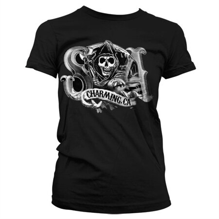 SOA Charming Reaper Girly T-Shirt, Girly T-Shirt