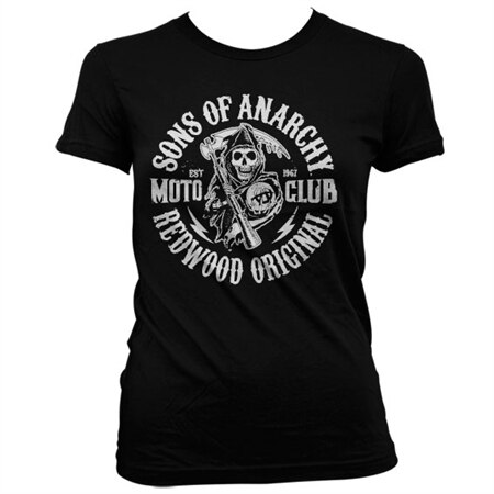 SOA Moto Club Girly T-Shirt, Girly T-Shirt