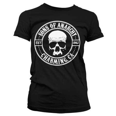 Sons Of Anarchy Seal Girly T-Shirt, Girly T-Shirt