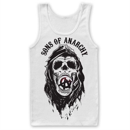 Sons Of Anarchy Draft Skull Tank Top, Tank Top