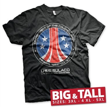 Aliens - USS Sulaco Big & Tall T-Shirt, Big & Tall T-Shirt