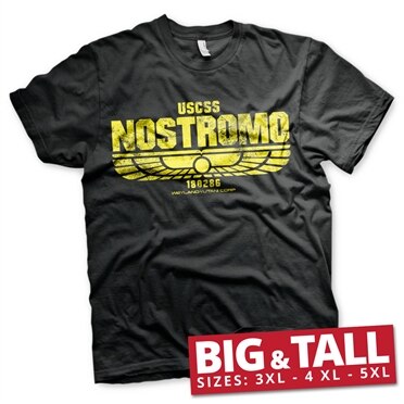 Aliens - USCSS Nostromo Big & Tall T-Shirt, Big & Tall T-Shirt