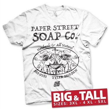 Fight Club - Paper Street Soap Company Big & Tall T-Shirt, Big & Tall T-Shirt